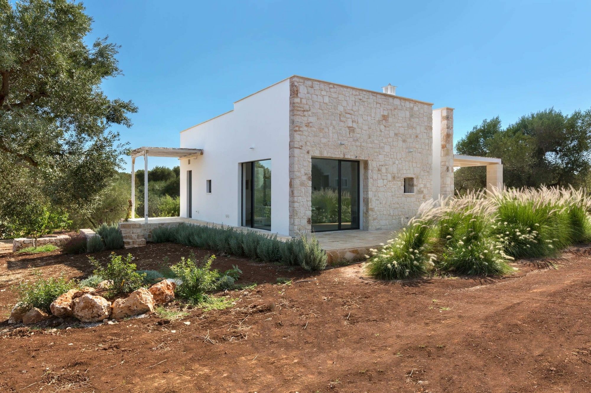 הוילה אוסטוני Casale Con Cipresso מראה חיצוני תמונה